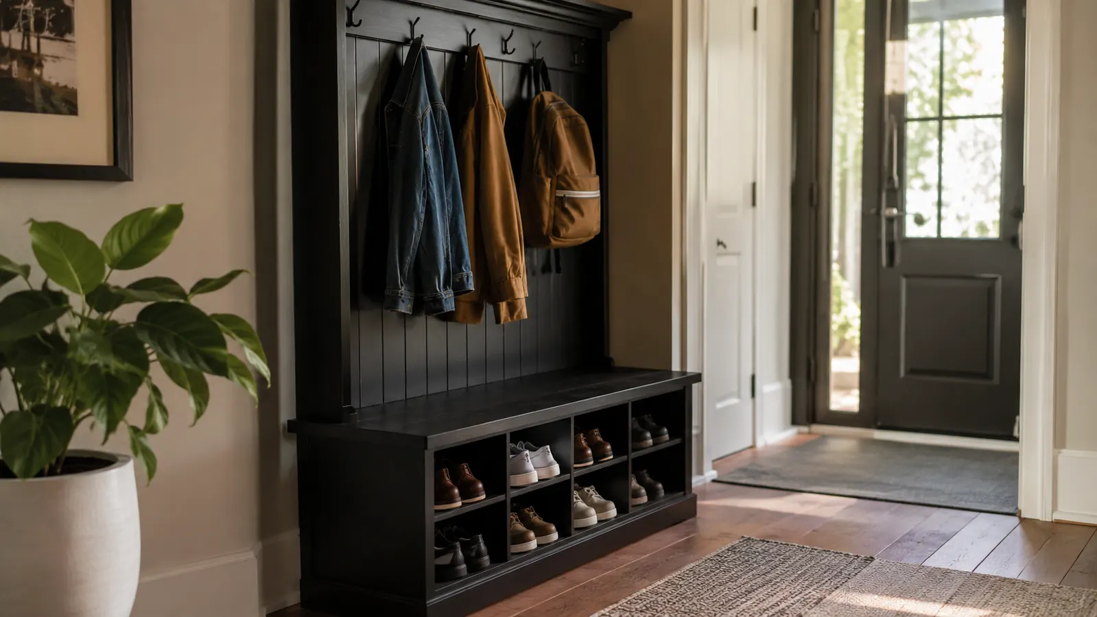 10 Reasons an Entryway Bench Fixes a Chaotic Mudroom
