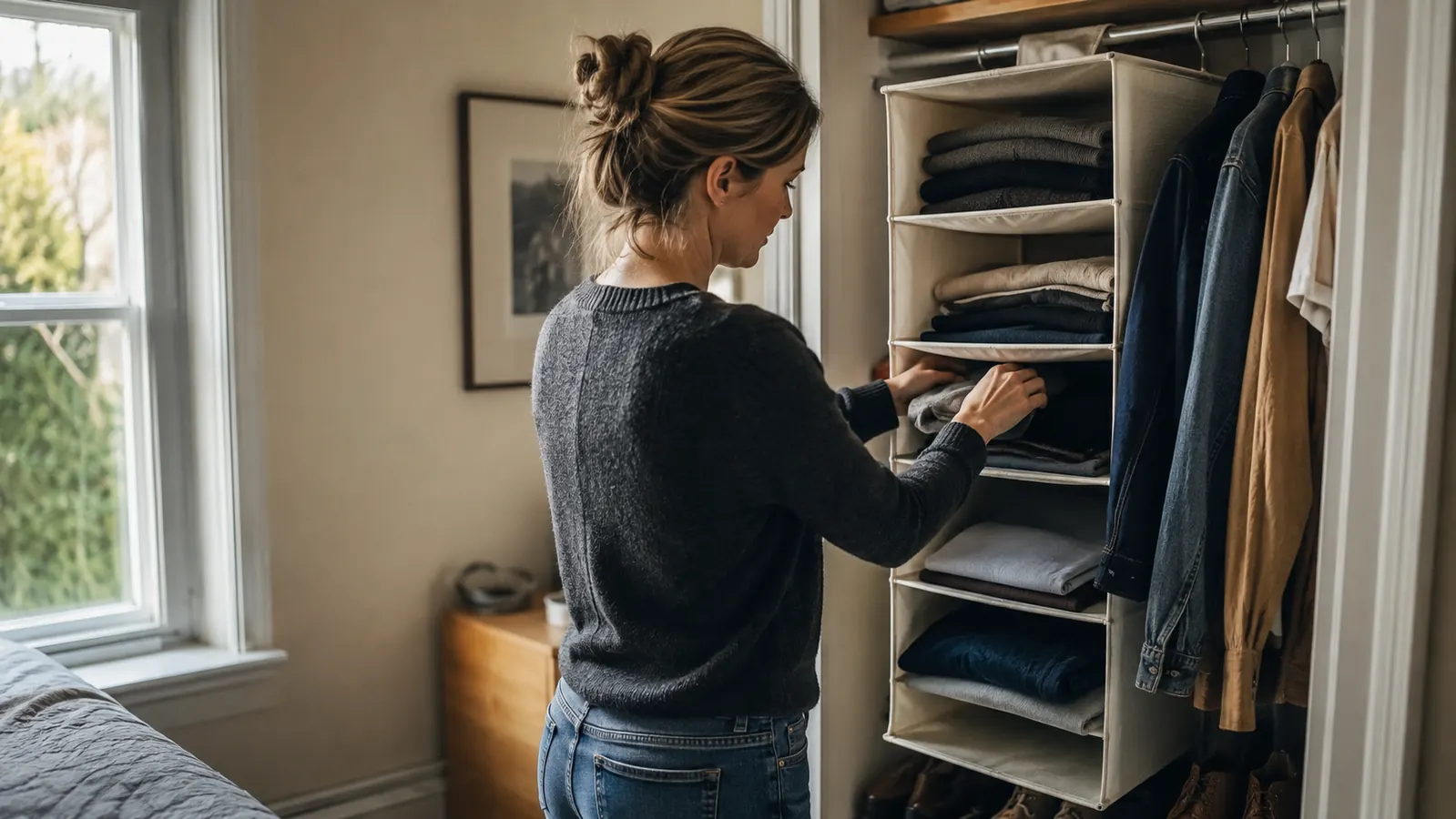10 Reasons a Hanging Closet Organizer Fixes a Small Closet Fast