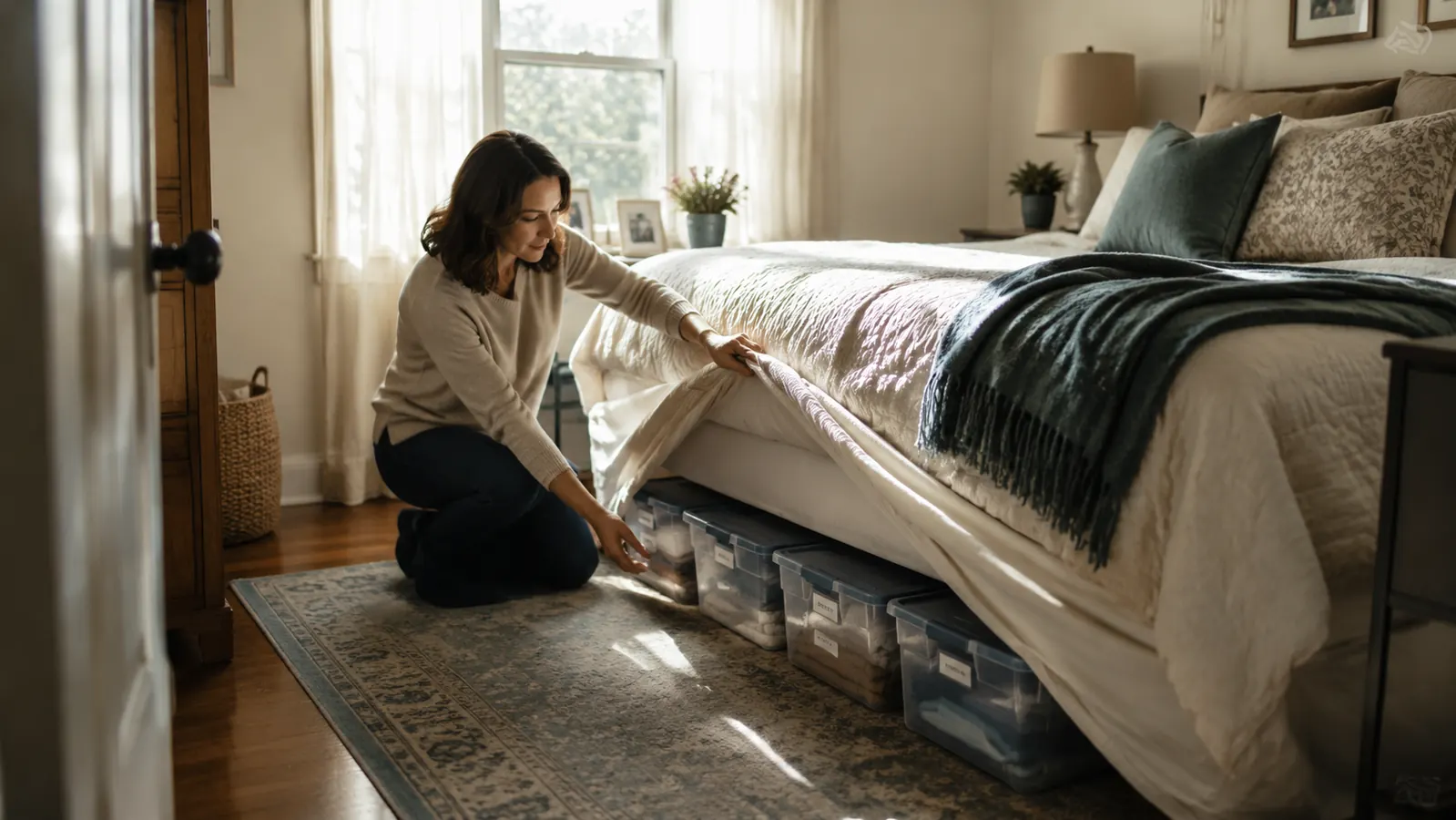 10 Reasons Under-Bed Storage Bins Reclaim Bedroom Floor Space