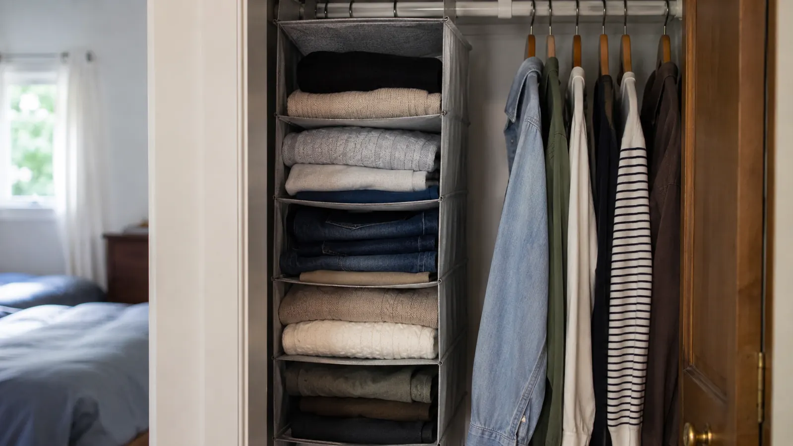 Hanging Closet Organizer vs. Closet Shelf Dividers: Which Actually Fixes a Small Closet
