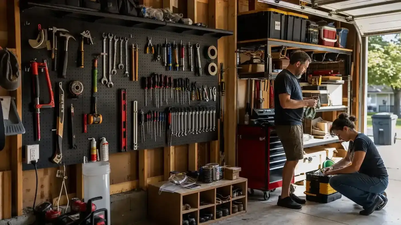 Pegboard Garage Organizer Review: A Full Season of Tools In and Out